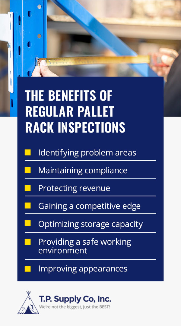 Warehouse racking inspection benefits